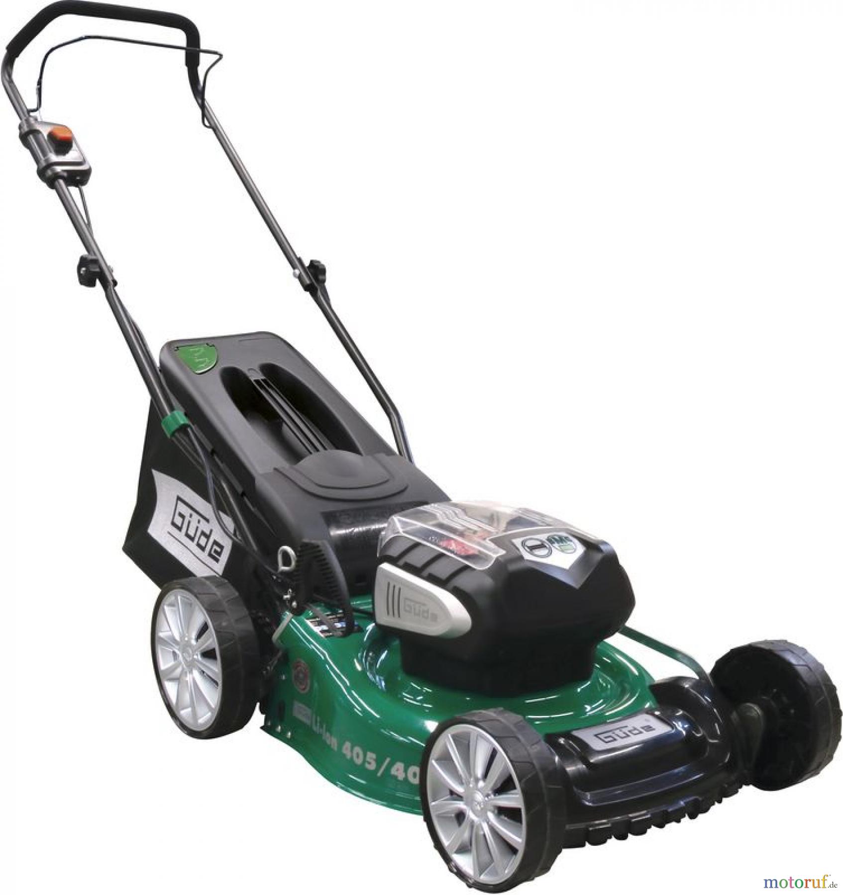 Güde Gartentechnik Rasenmäher Akku-Rasenmäher Schnittbreite bis 43 cm Akku Rasenmäher 405/40-2.5S - 95879