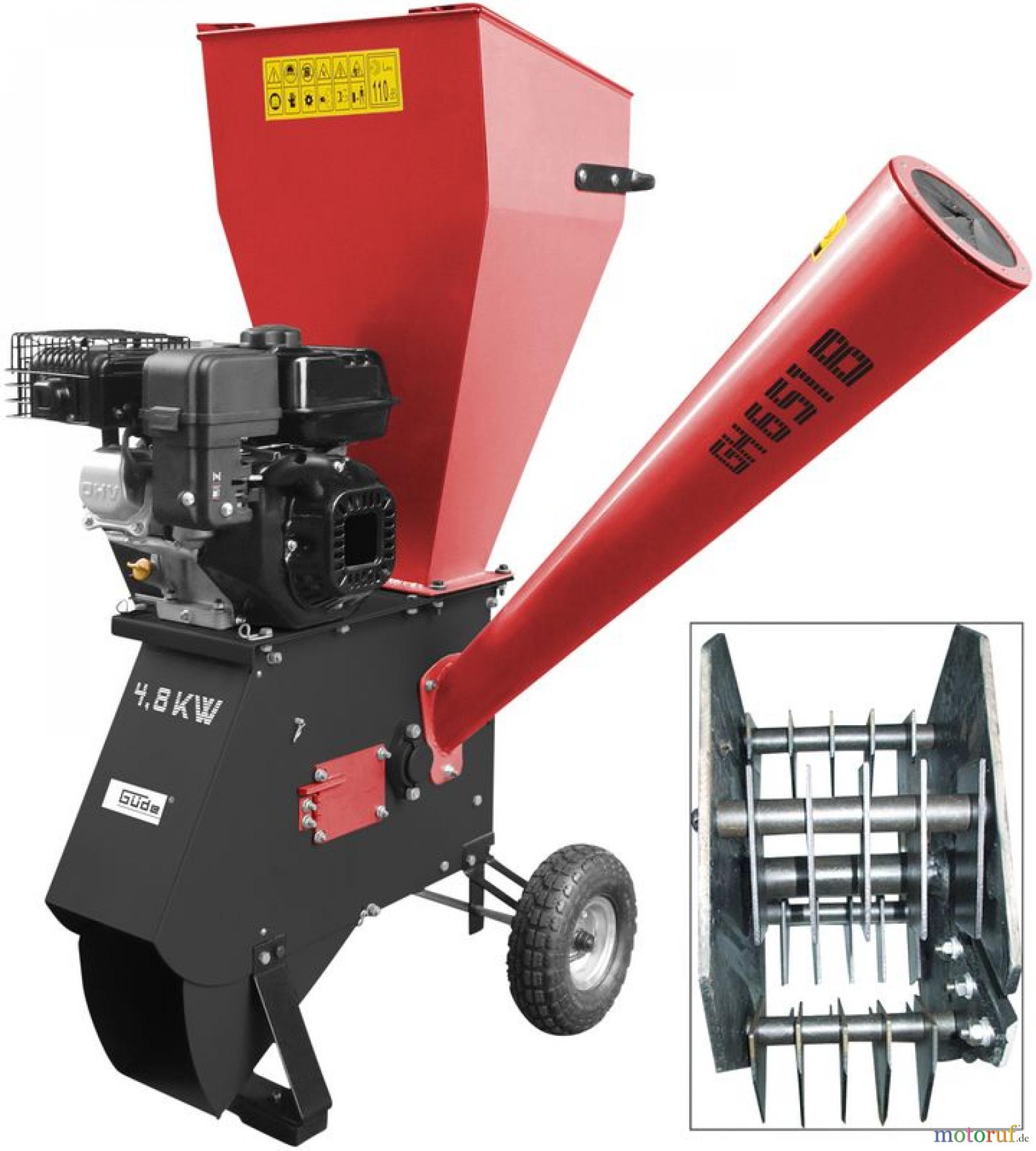  Güde Gartentechnik Häcksler Benzin-Häcksler Benzin-Gartenhäcksler GH 651 B Art.-Nr.:   94396