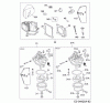 MTD-Motoren 1 P 70 FHA 752Z1P70FHA (2007) Ersatzteile MOTORDICHTSATZ, REPARATURKIT VERGASER
