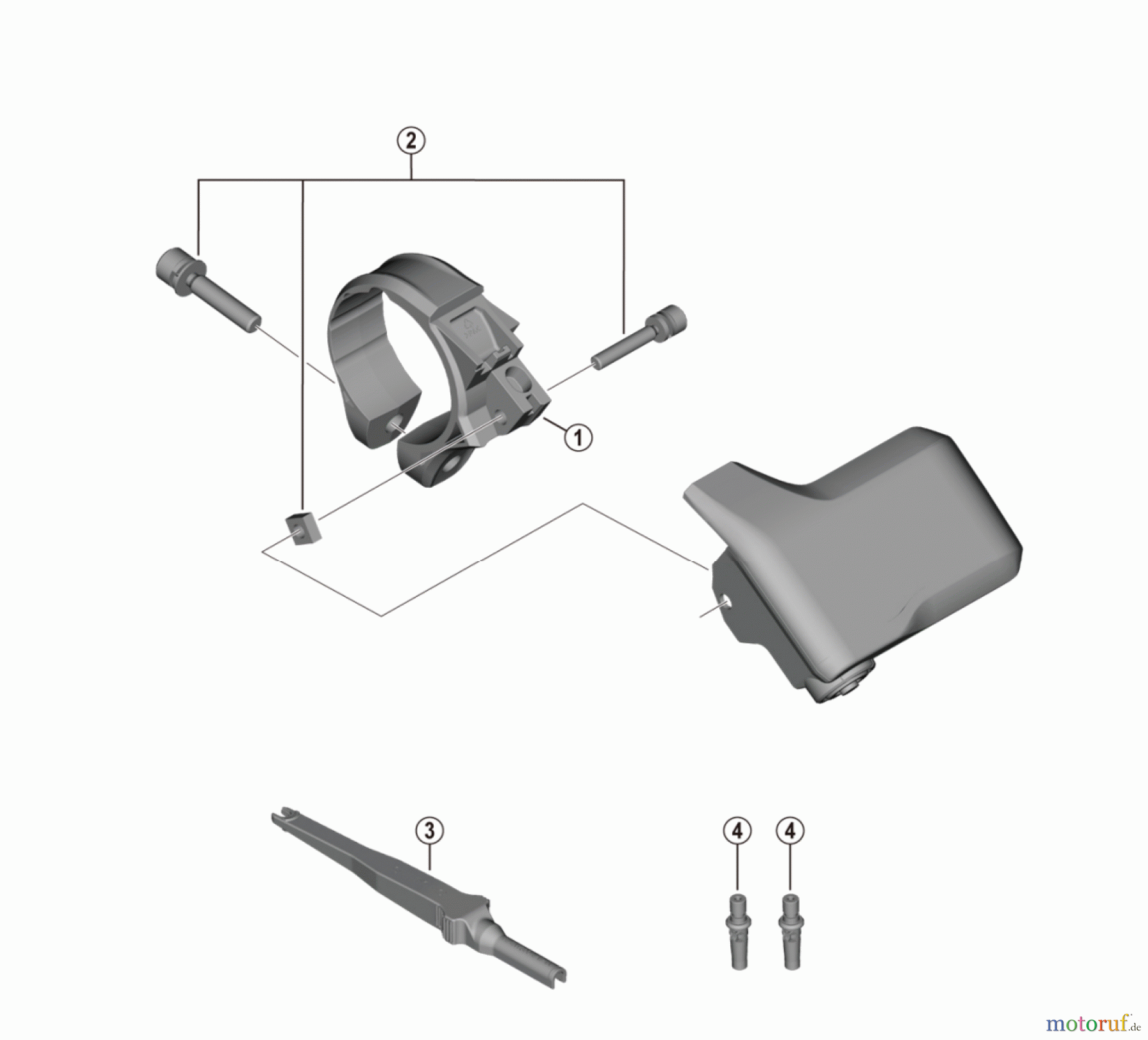 Shimano SC Speed Calculator - Fahrrad-Tacho E-Bike SC-EM800 Informations-Display Shimano Steps