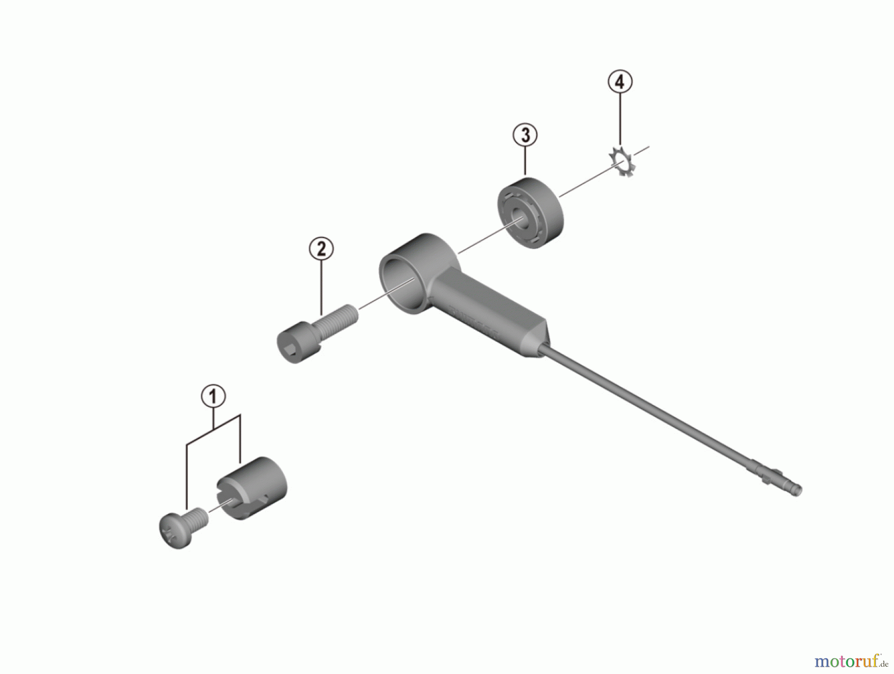 Shimano EW Elektrische Kabel EW-SS300 Geschwindigkeitssensor-Einheit SHIMANO STEPS (1-Loch-Montage)