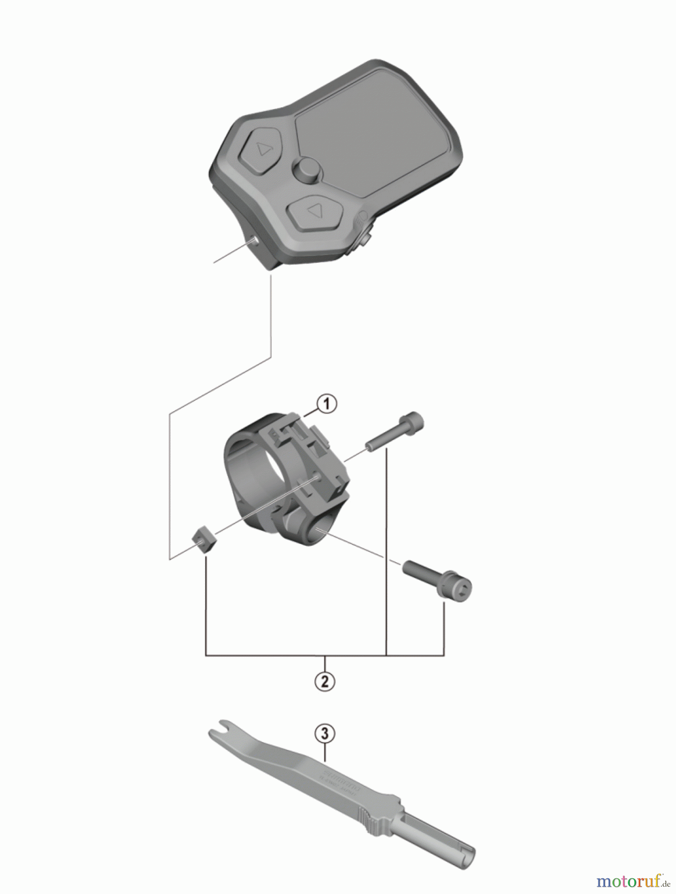 Shimano SC Speed Calculator - Fahrrad-Tacho E-Bike SC-E5000 Informations-Display SHIMANO STEPS