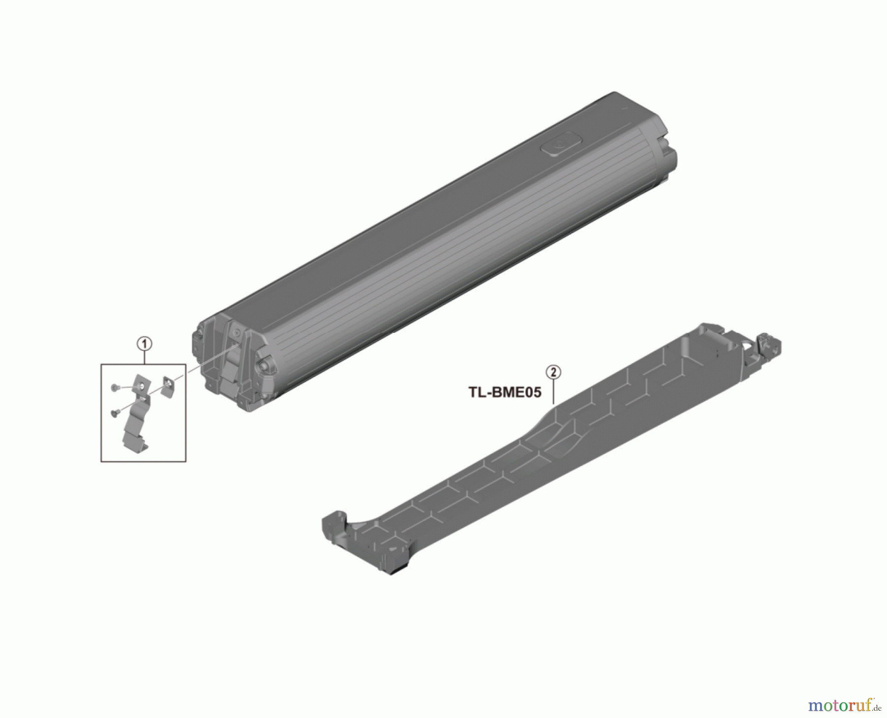 Shimano SM Smallparts - Kleinteile, RT, BT, BB, CD BT-E8036 Akku SHIMANO STEPS Rahmen/Integriert 17,5 Ah, 630 Wh