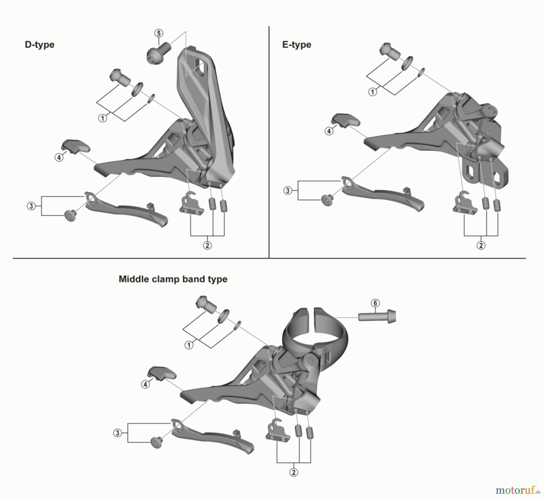 Shimano FD Front Derailleur - Umwerfer FD-M7100 (2x12-speed) SLX SIDE SWING Front Derailleur