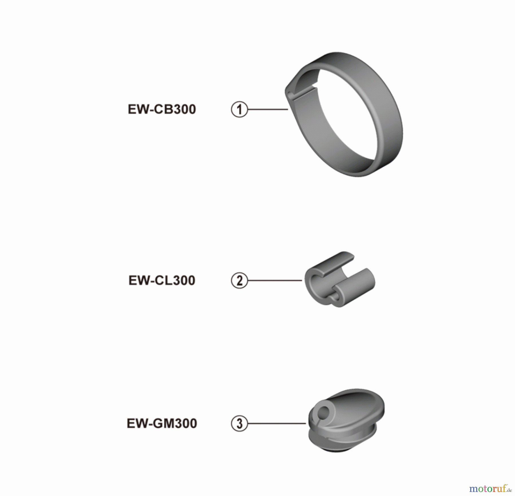 Shimano EW Elektrische Kabel EW-CB300 EW-CL300 EW-GM300
