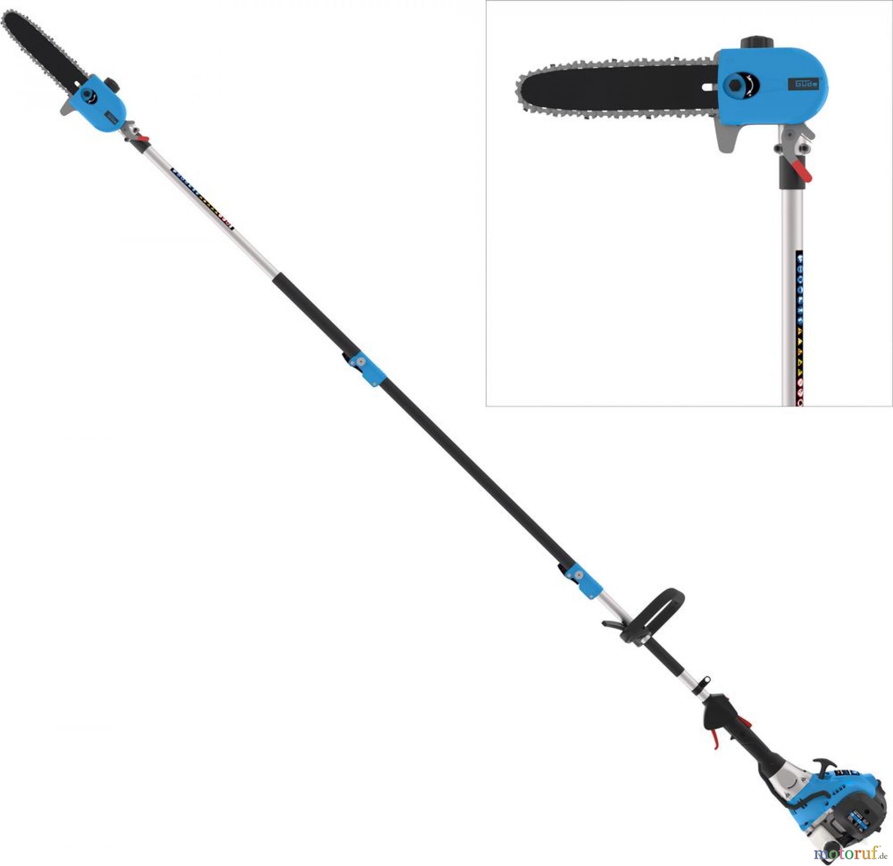 Güde Gartentechnik Astkettensägen Benzin-Astsägen Motorastkettensäge GAK 1001 B Art.-Nr.: 94418