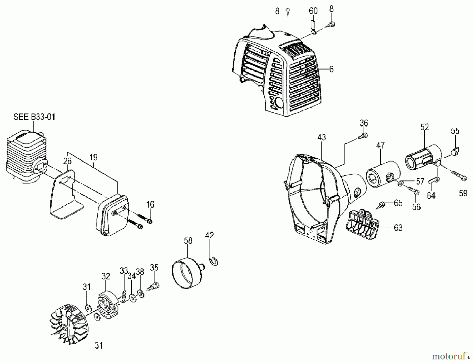 Tanaka Trimmer, Motorsensen TBC-2501 DS ENGINE 2