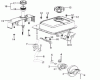 LONCIN Motoren Schneefräsen Motor LC165FDS, 170FDS Ersatzteile Benzintank