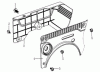 LONCIN Motoren Schneefräsen Motor LC165FDS, 170FDS Ersatzteile Cover