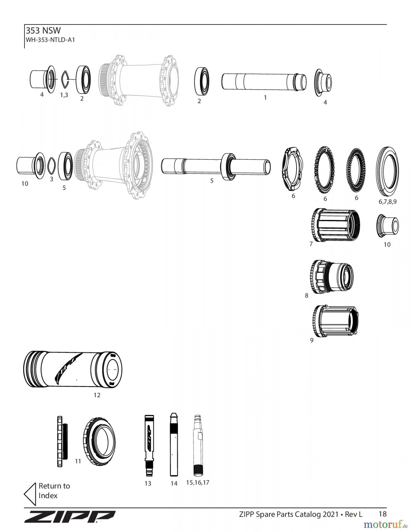 Sram Zipp 353 NSW WH-353-NTLD-A1