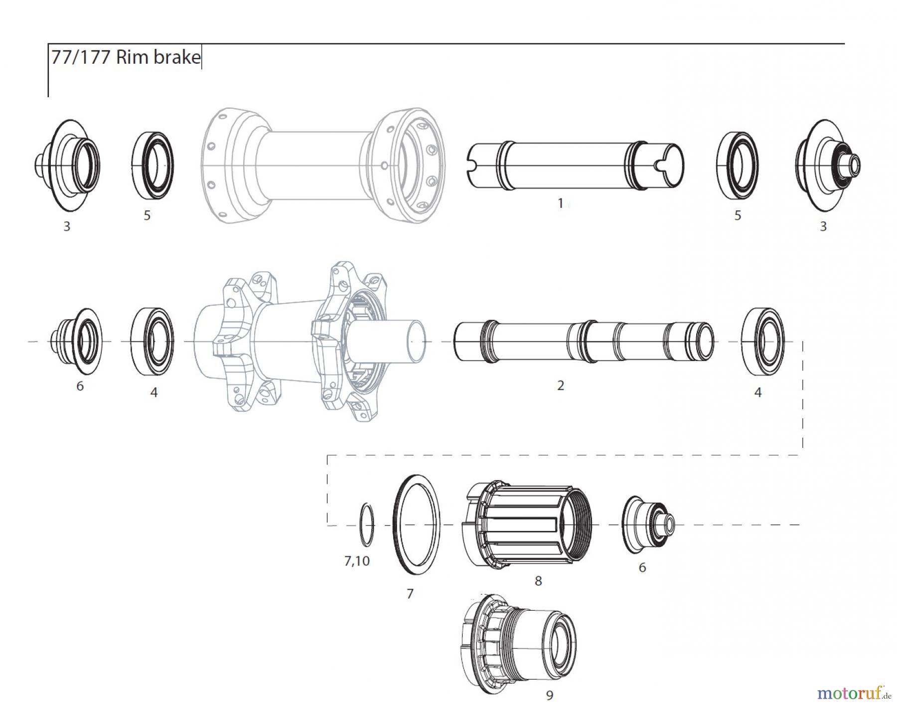 Sram Zipp 77/177 Rim brake