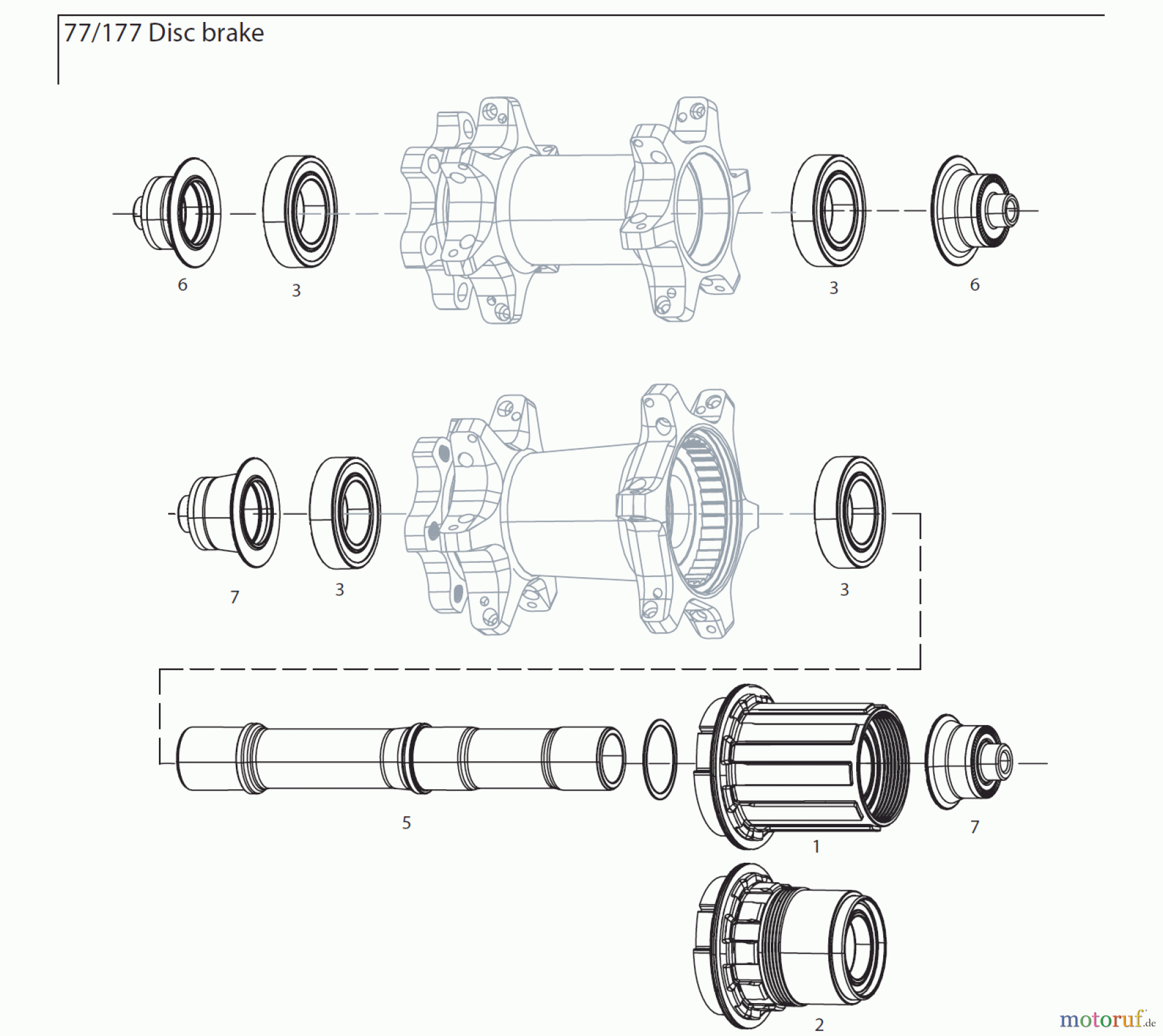 Sram Zipp 77/177 Disc brake