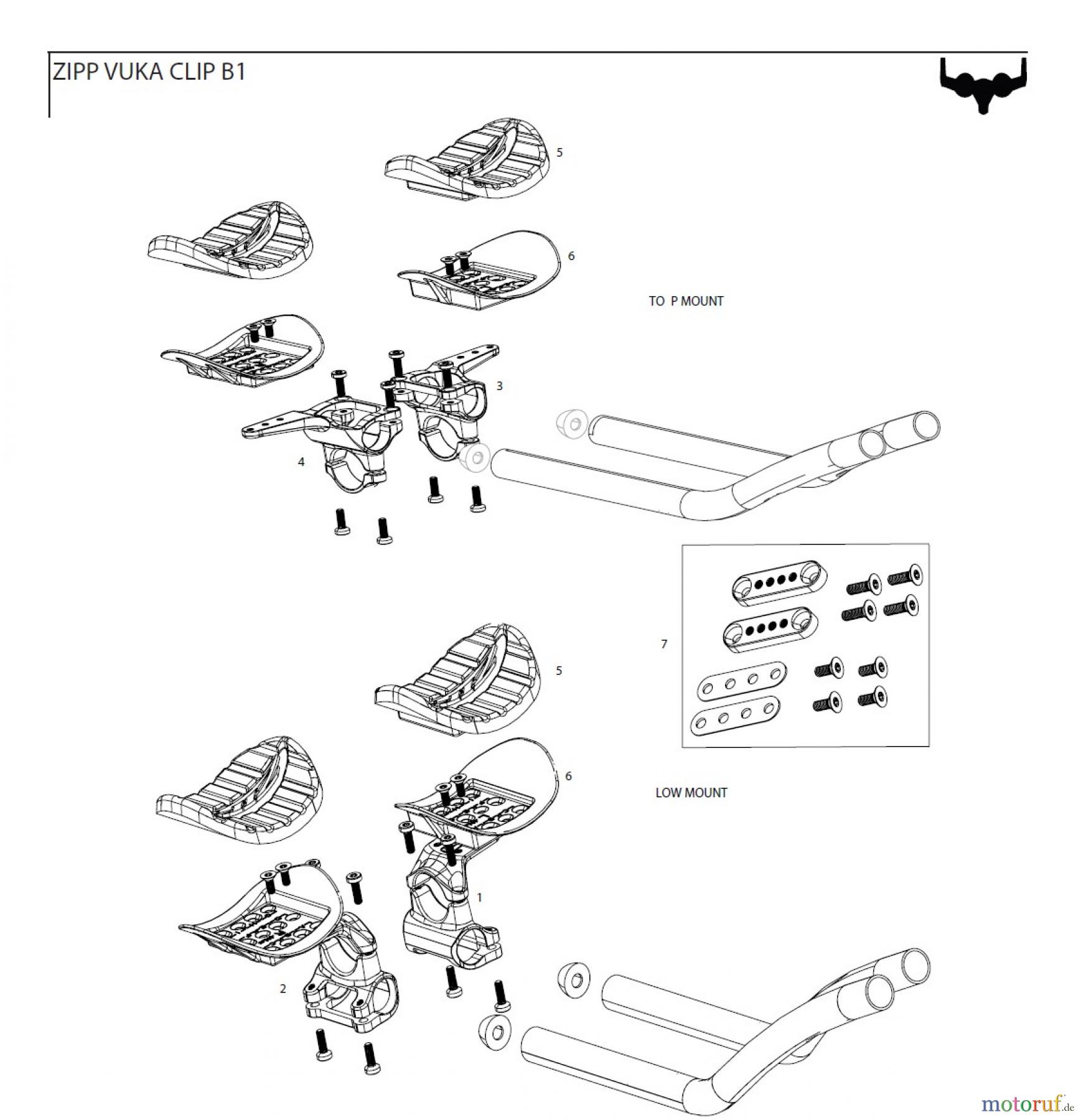 Sram Zipp ZIPP VUKA CLIP B1