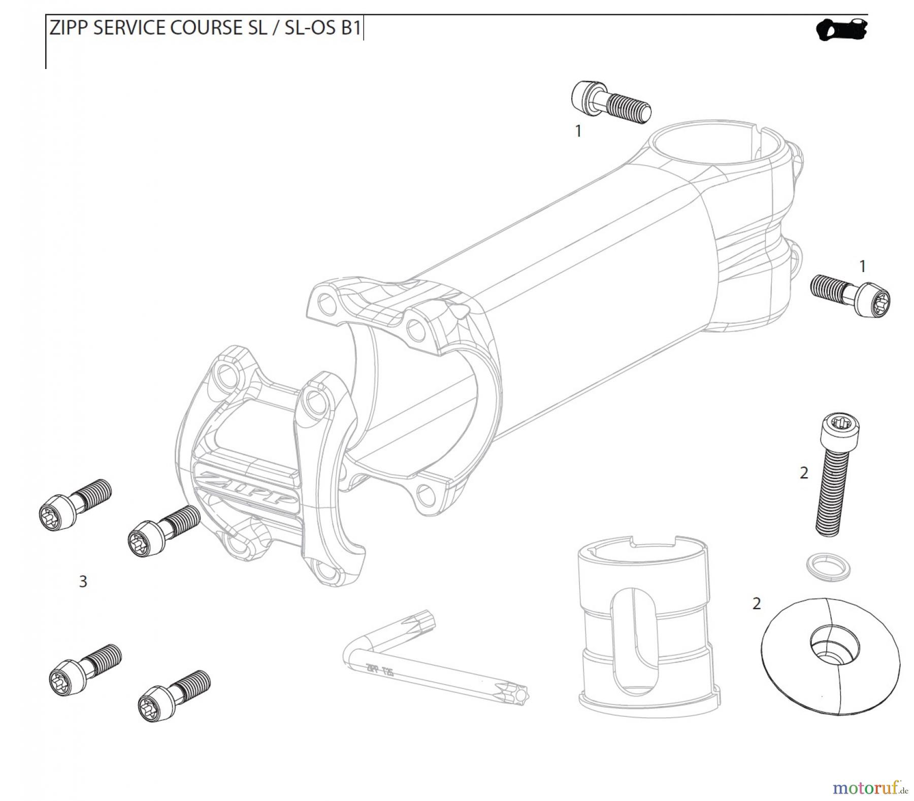 Sram Zipp ZIPP SERVICE COURSE SL / SL-OS B1