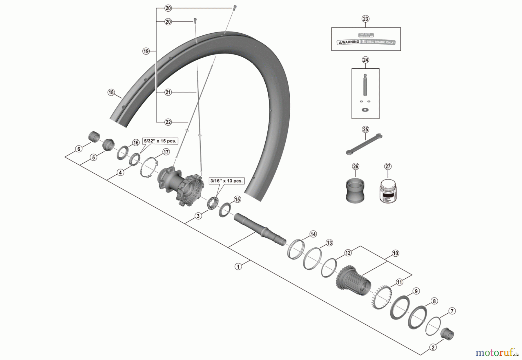 Shimano WH Wheels - Laufräder WH-R9270-C50-TU-R-4833 DURA ACE