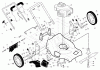 Gardol (Husqvarna) EDITION 1, 96141025803, 2013-12 Ersatzteile Rahmen und Motor
