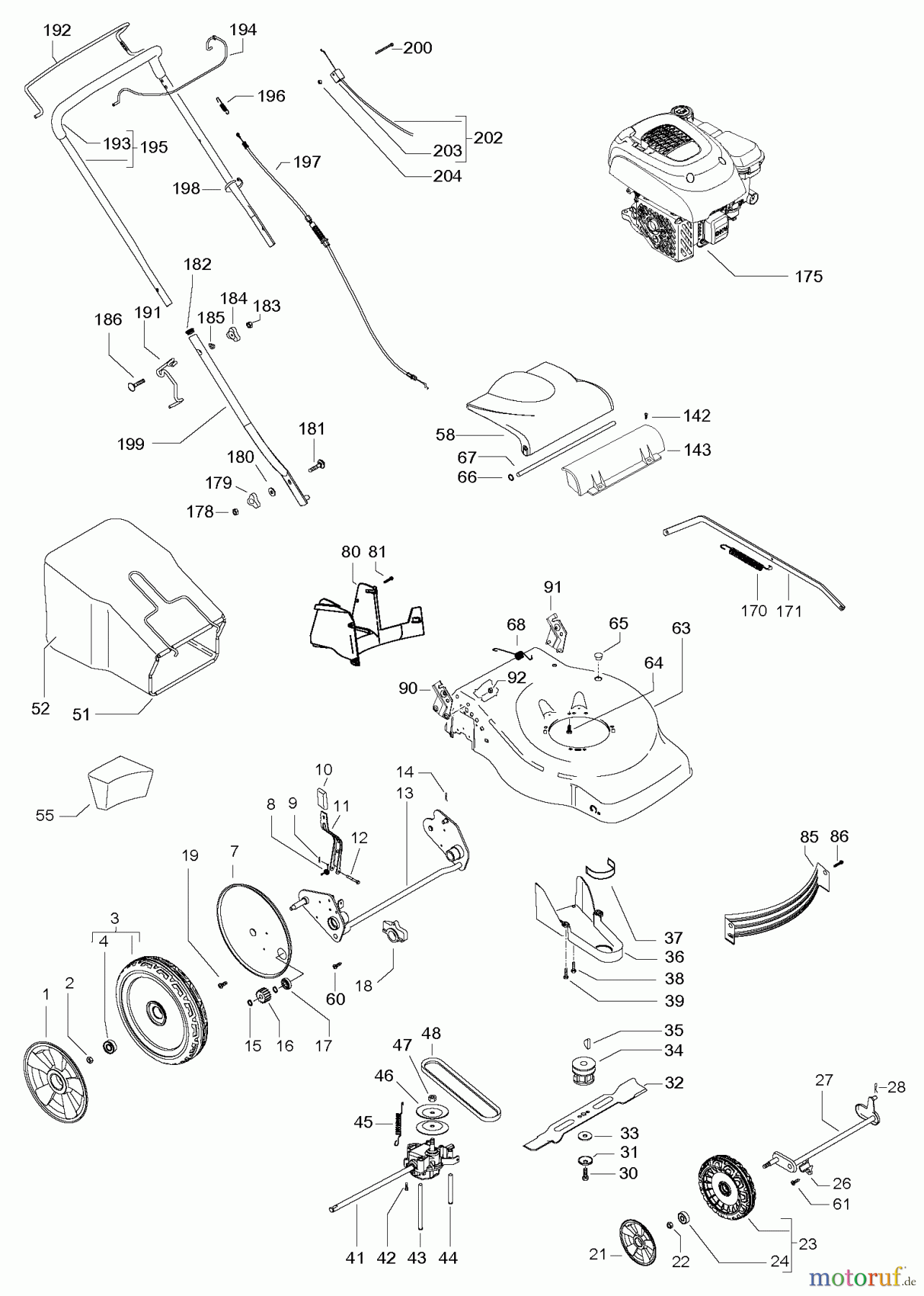 Gardol (Husqvarna) Rasenmäher EDITION 2, 96763886200, 2017-01