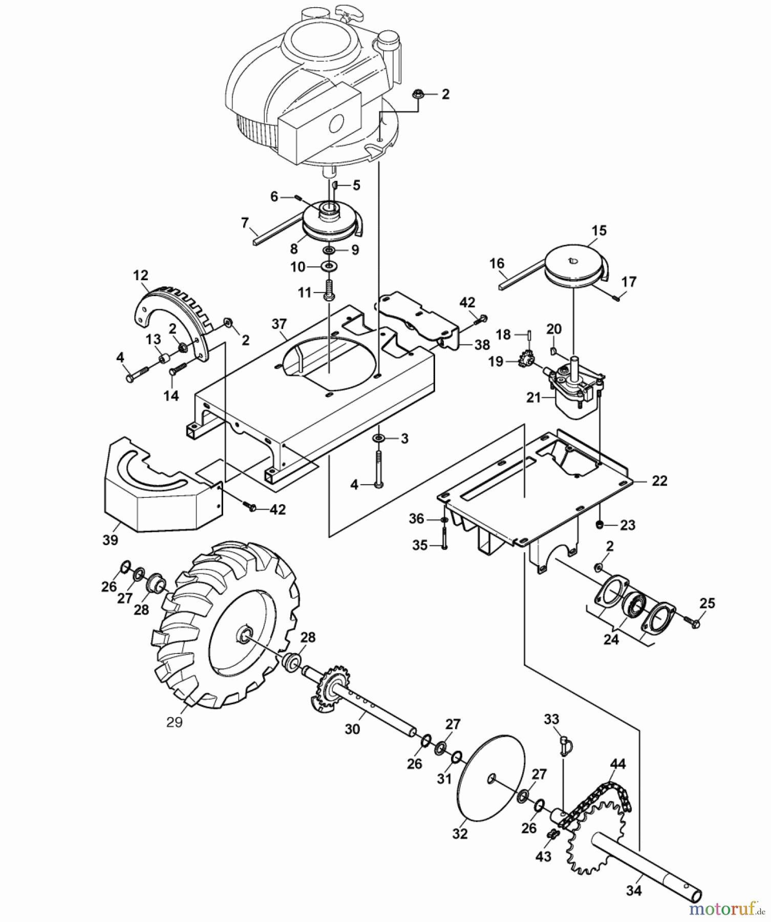 Stiga Mähroboter Verlegemaschine 2023 Verlegemaschine (2023) 26-2911-11 Motor