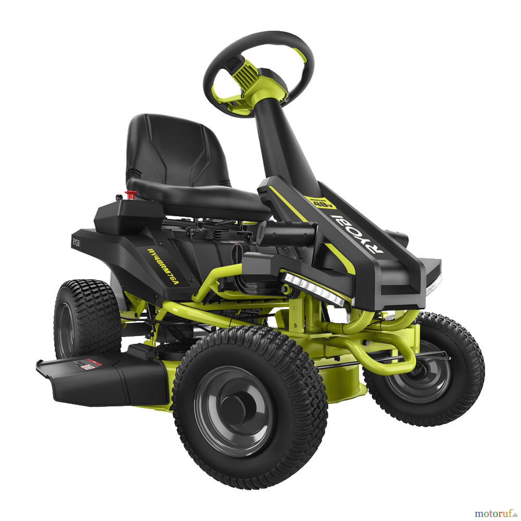 Ryobi Rasenmäher Aufsitzrasenmäher Akku RY48RM76A