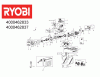 Ryobi RSH3045U 3.000 W Elektro-Leisehäcksler, Schneidbacken 45 mm Ersatzteile Seite 1
