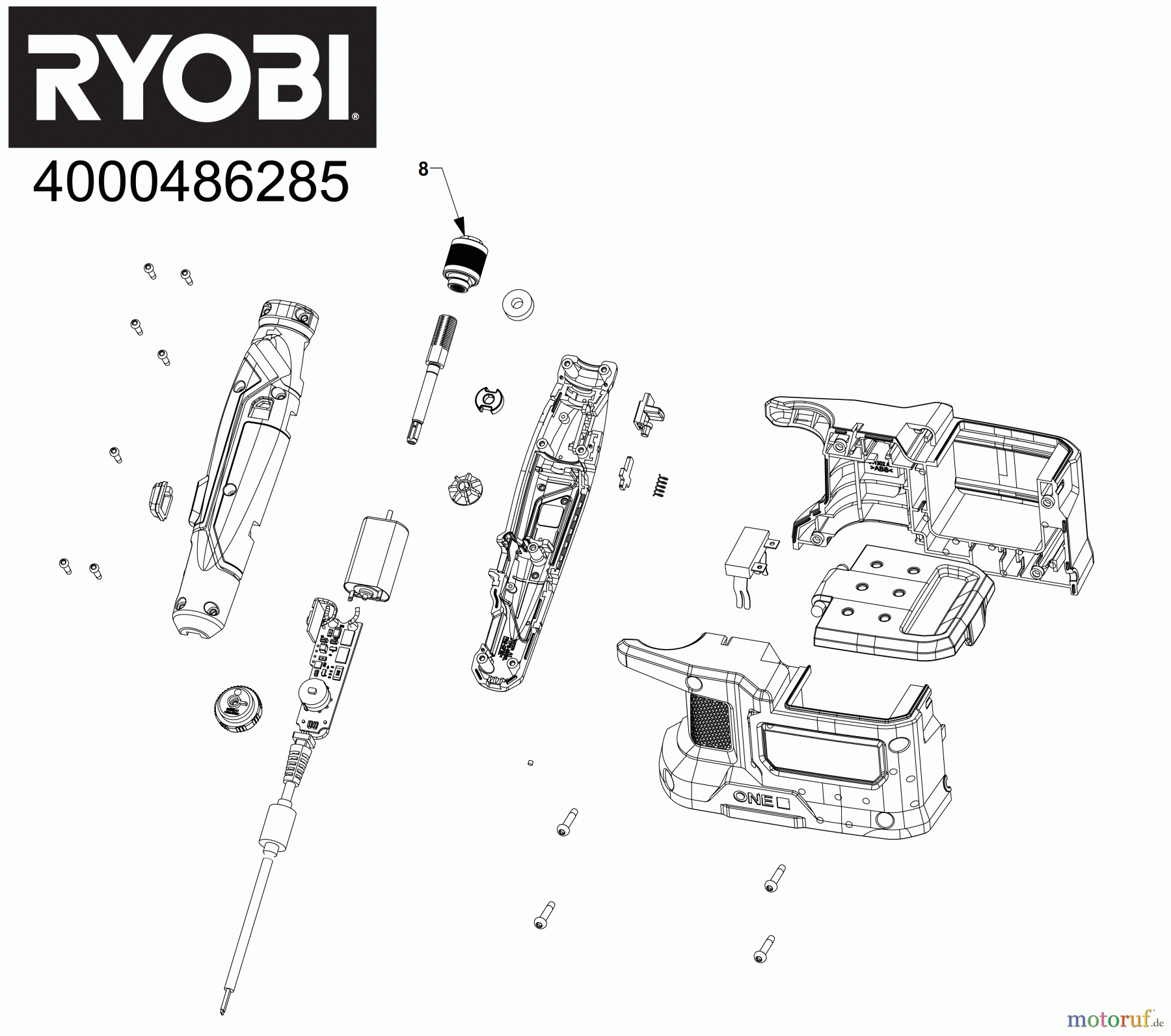Ryobi Rotationswerkzeuge/ Multitools RRT18 Rotationswerkzeug
