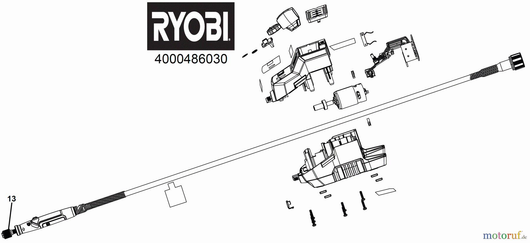 Ryobi Rotationswerkzeuge/ Multitools RRTS180A35 MULTIFUNKTIONSWERZEUG Seite 1