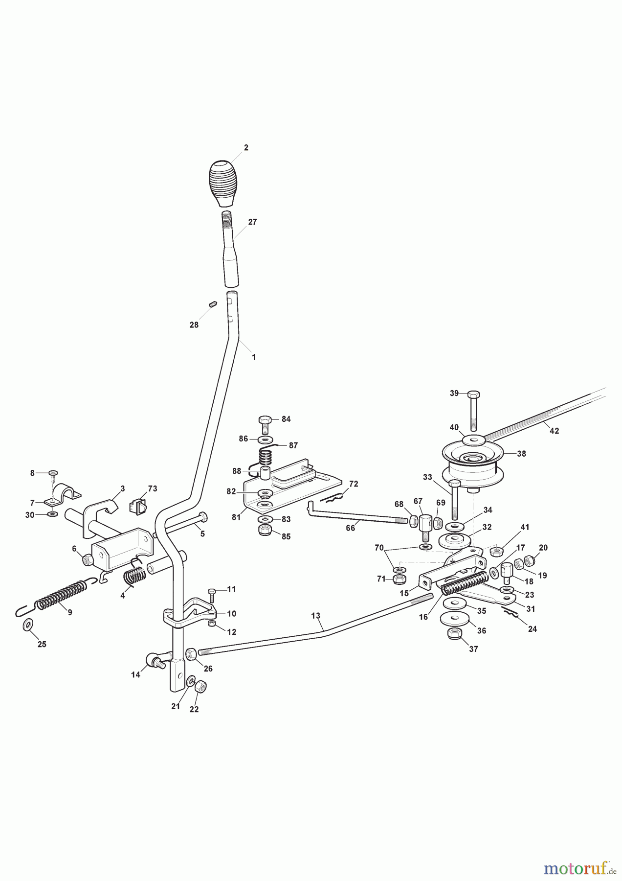 Stiga Aufsitzmäher Baujahr 2024 COMBI 372 (2024) 2T0210481/ST2 Hebleshaltung der Messer COMBI 372 (2024)