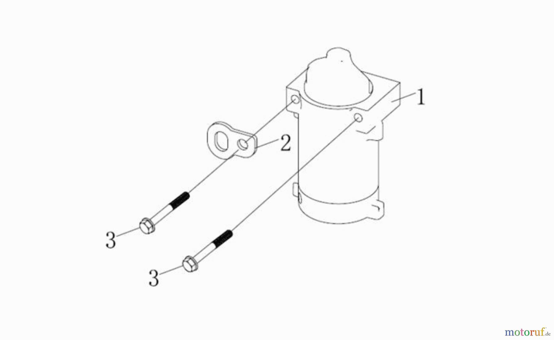 LONCIN Motoren LC2P77F, LC2P80F, LC2P82F Starting Motor