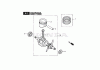Stiga Baujahr 2024 BC 435 HD (2024) 281321003/21 mit Honda GX35 Ersatzteile Crankshaft/Piston - GX35 