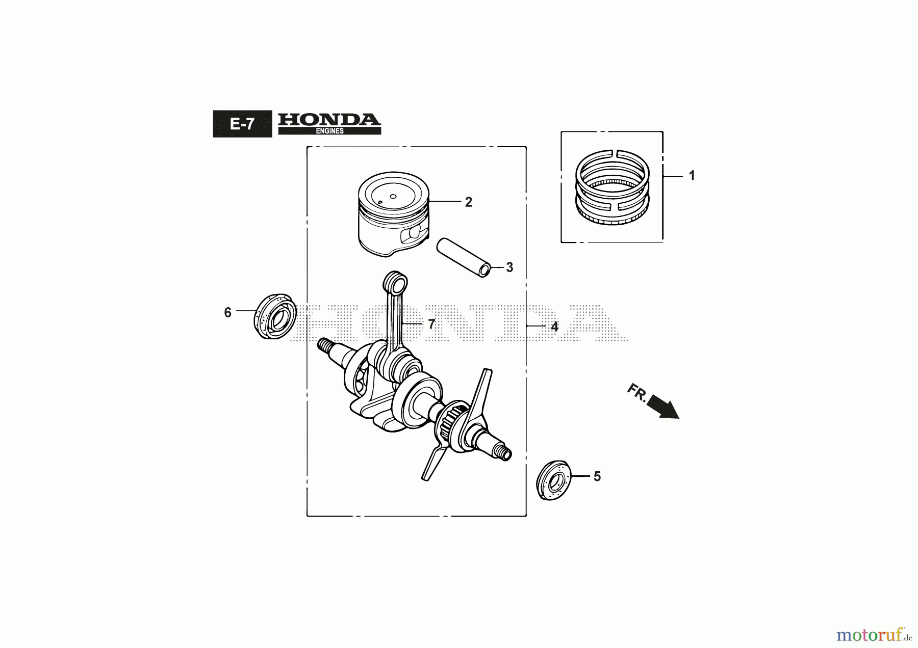  Stiga Motorsensen, Trimmer Baujahr 2024 BC 435 HD (2024) 281321003/21 mit Honda GX35 Crankshaft/Piston - GX35 