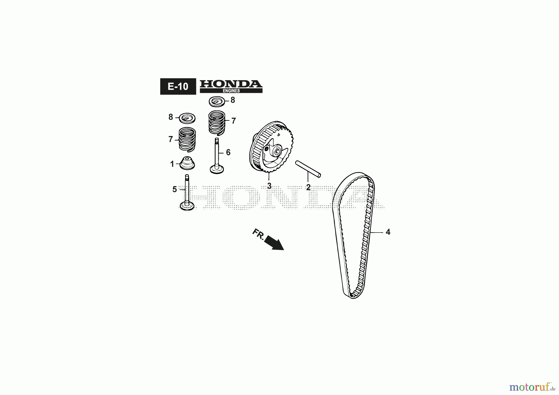  Stiga Motorsensen, Trimmer Baujahr 2024 BC 435 HD (2024) 281321003/21 mit Honda GX35 Cam Pulley - GX35