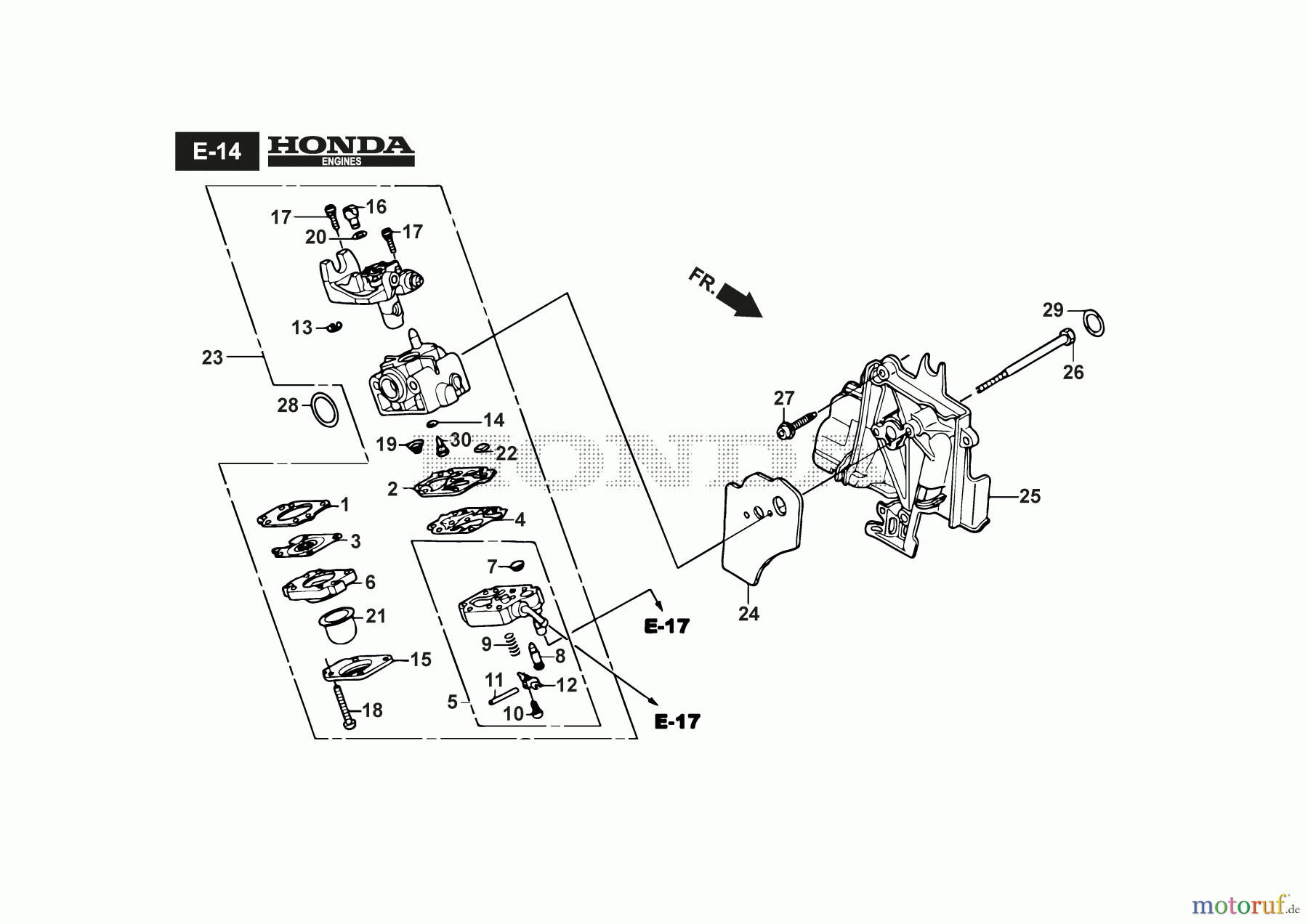  Stiga Motorsensen, Trimmer Baujahr 2024 BC 435 HD (2024) 281321003/21 mit Honda GX35 Carburetor - GX35