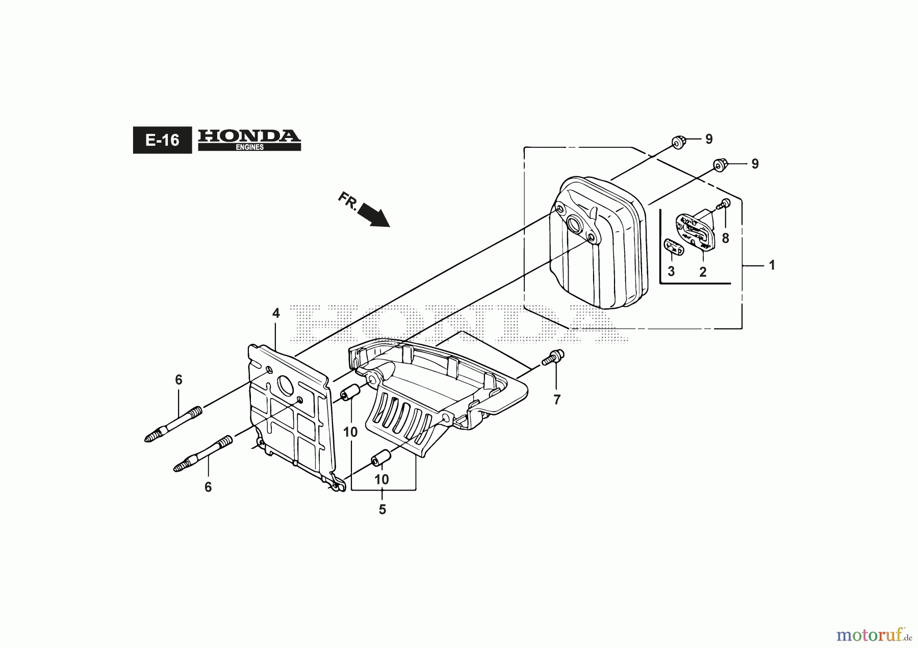  Stiga Motorsensen, Trimmer Baujahr 2024 BC 435 HD (2024) 281321003/21 mit Honda GX35 Muffler - GX35 