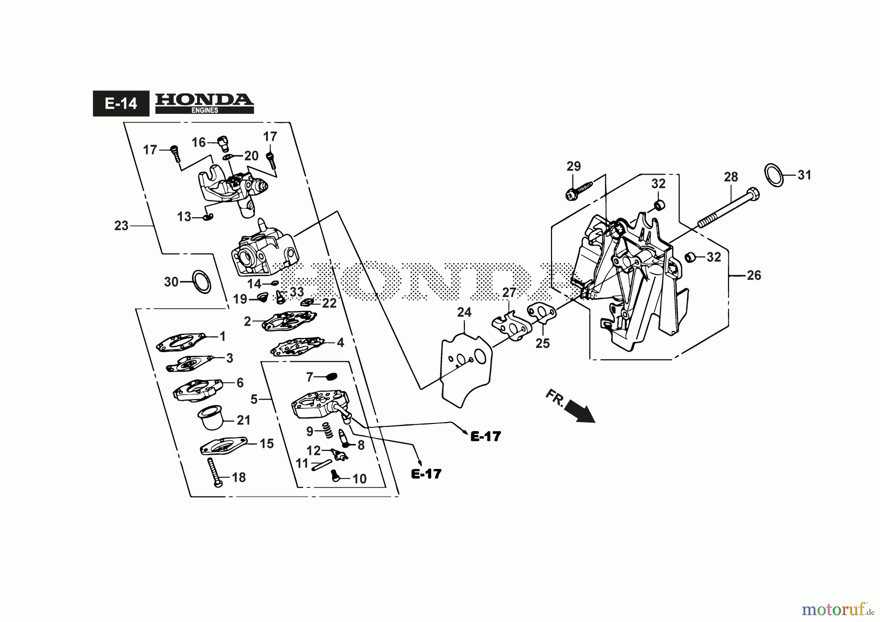 Stiga Motorsensen, Trimmer Baujahr 2024 BC 450 HD (2024) 281521003/21 mit Honda GX50 Carburator - GX50