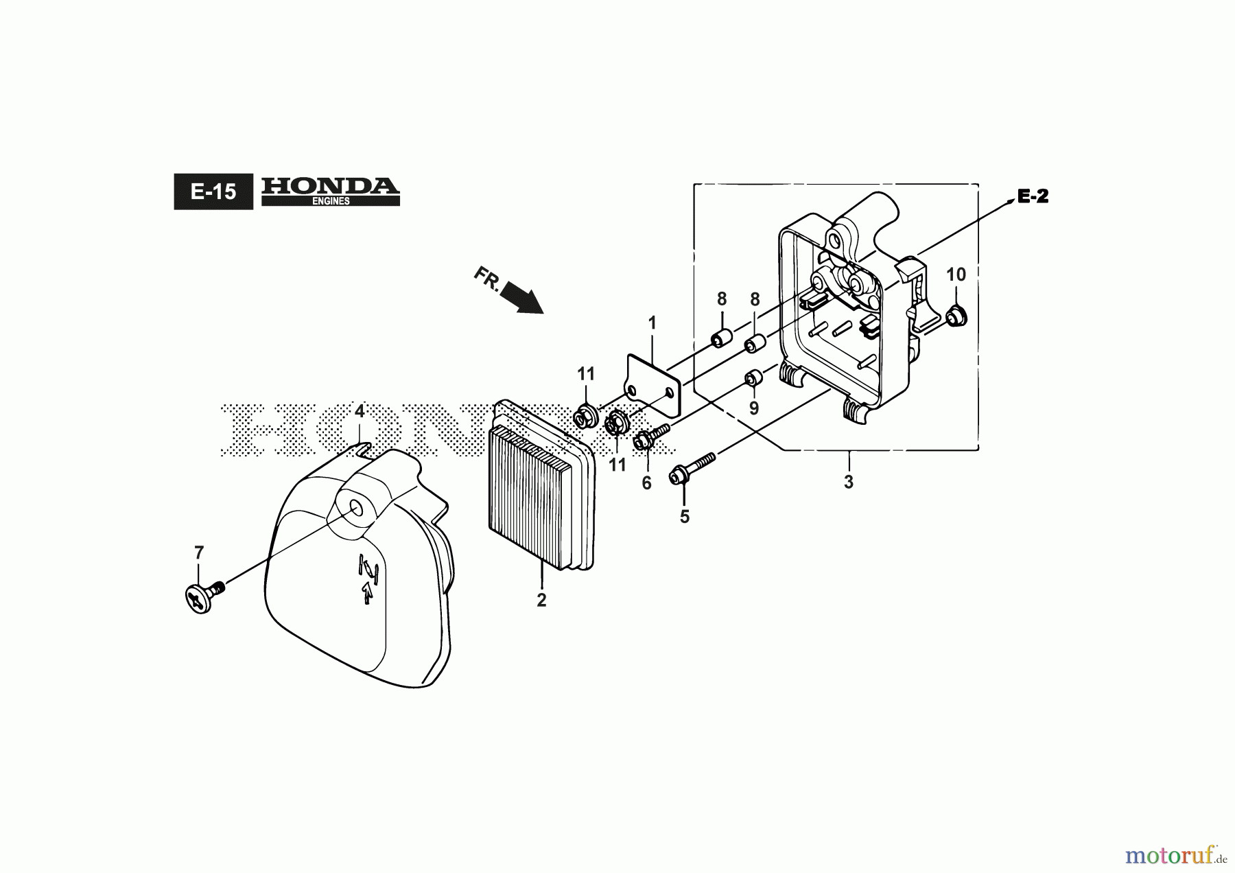  Stiga Motorsensen, Trimmer Baujahr 2024 BC 450 HD (2024) 281521003/21 mit Honda GX50 Air Cleaner - GX50