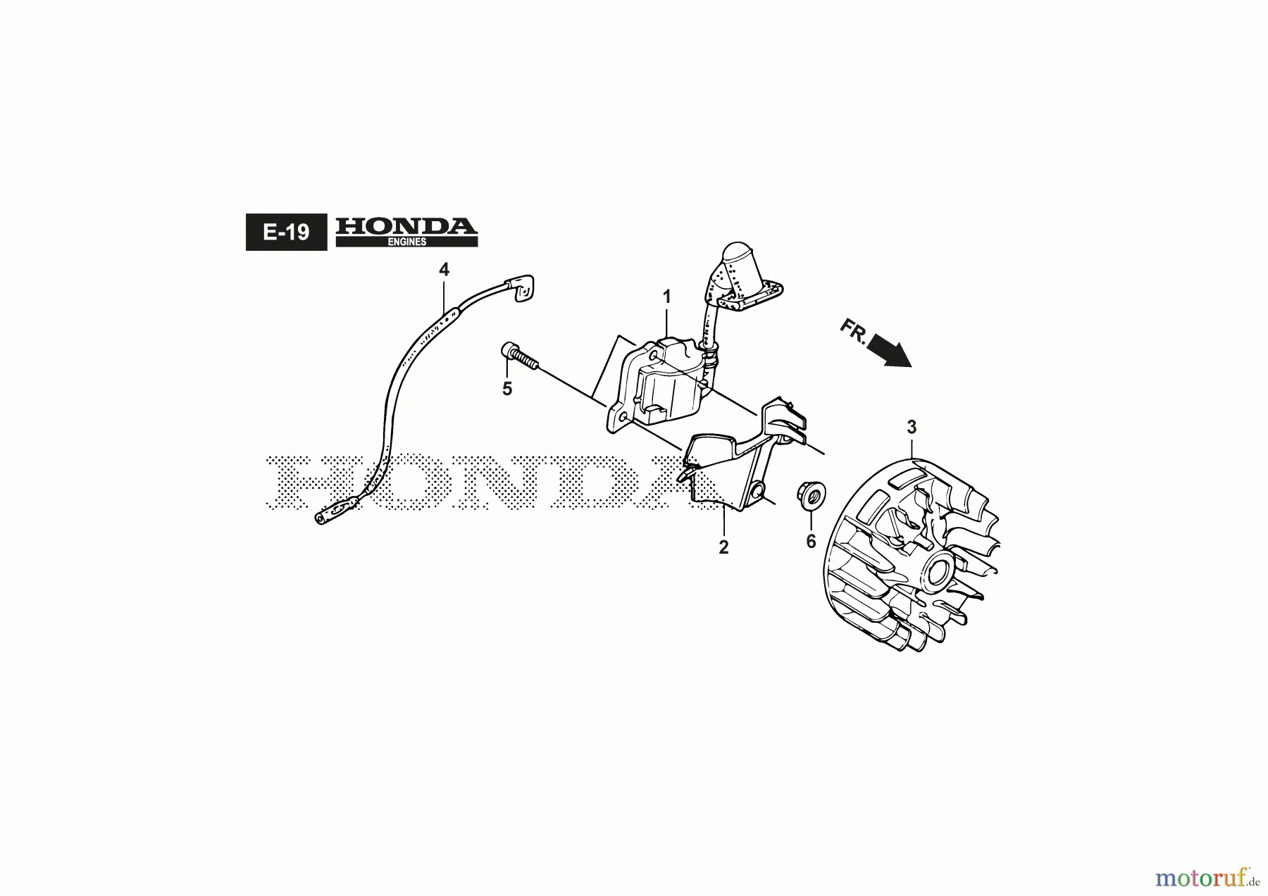 Stiga Motorsensen, Trimmer Baujahr 2024 BC 450 HD (2024) 281521003/21 mit Honda GX50 Flywheel - GX50