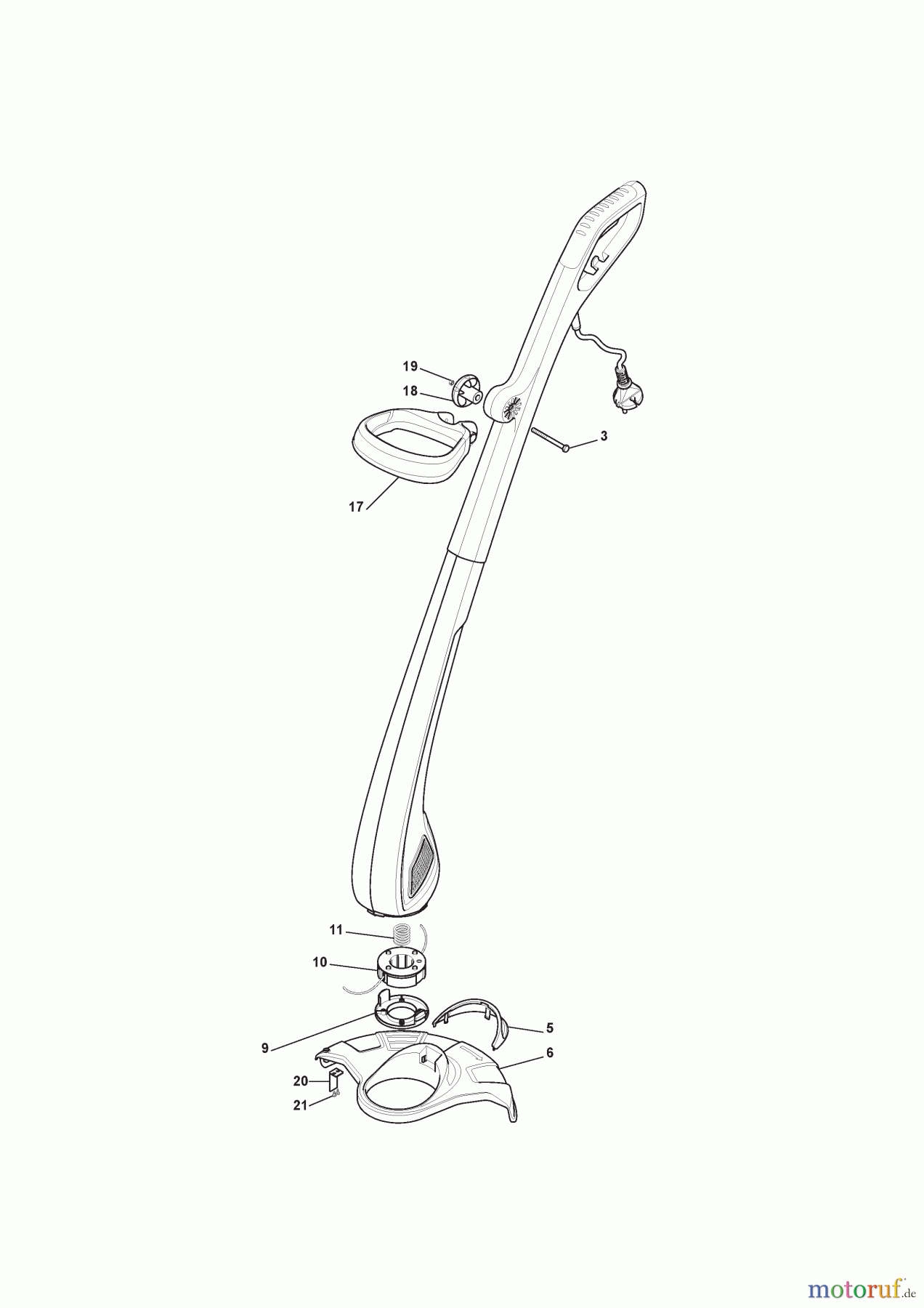  Stiga Motorsensen, Trimmer Baujahr 2024 GT 104c (2024) 252035002/ST1 Seite 1