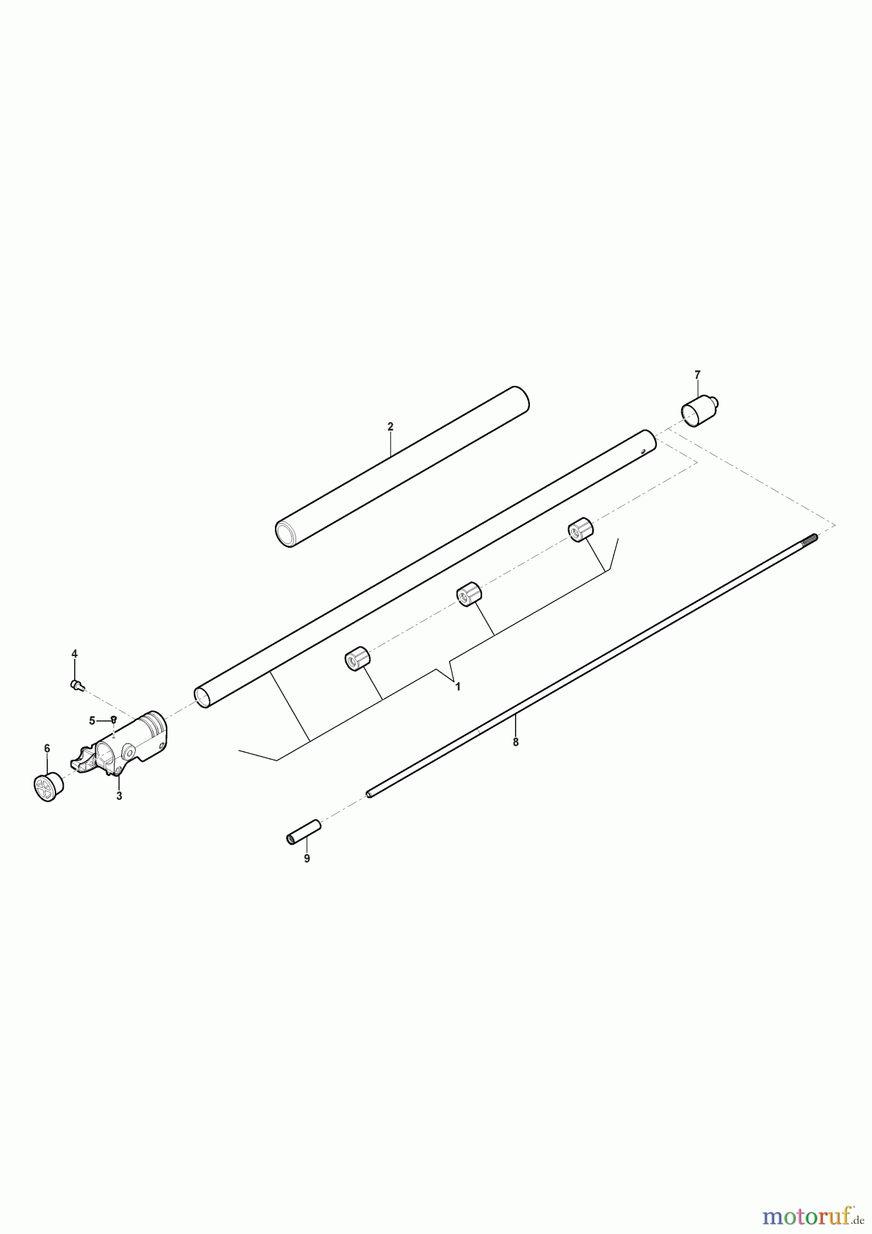  Stiga Motorsensen, Trimmer Baujahr 2024 MT 330 - 5 in 1 (2024) 287130152/ST2 Verlängerungswelle