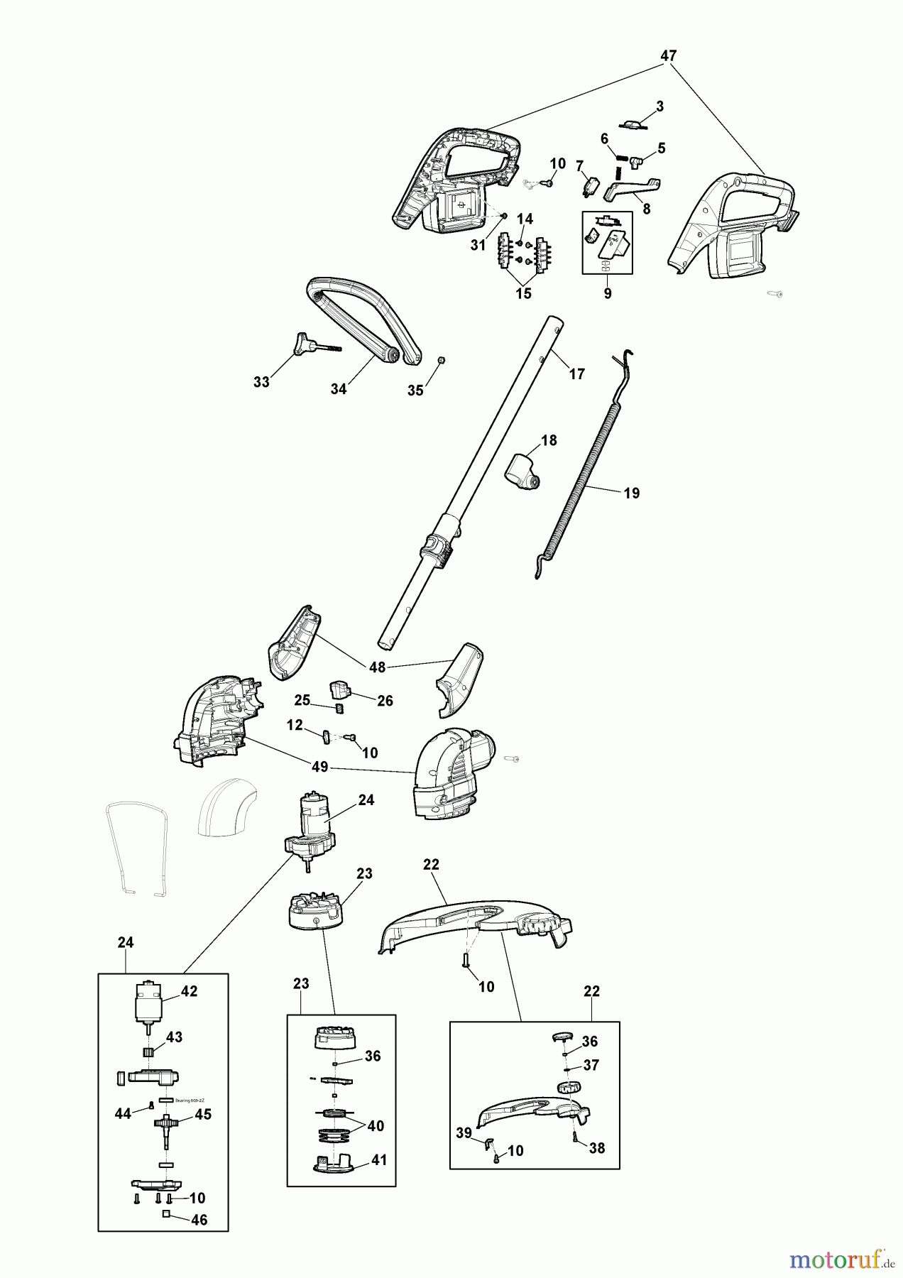 Stiga Motorsensen, Trimmer Baujahr 2024 GT 300e Kit (2024) 273102501/ST1 Seite 1