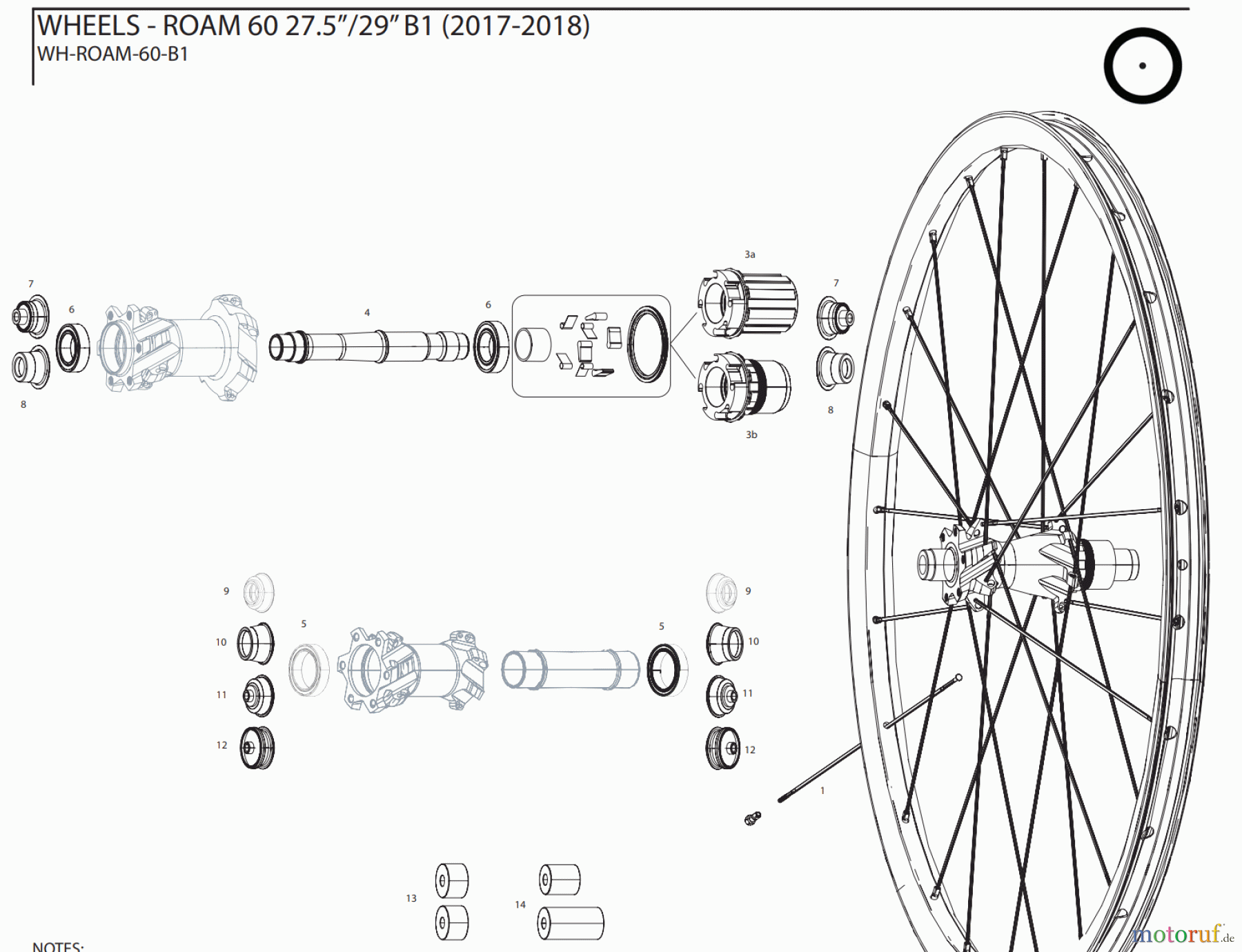 Sram Sram WHEELS - ROAM 60 27.5”/29” B1 (2017-2018)