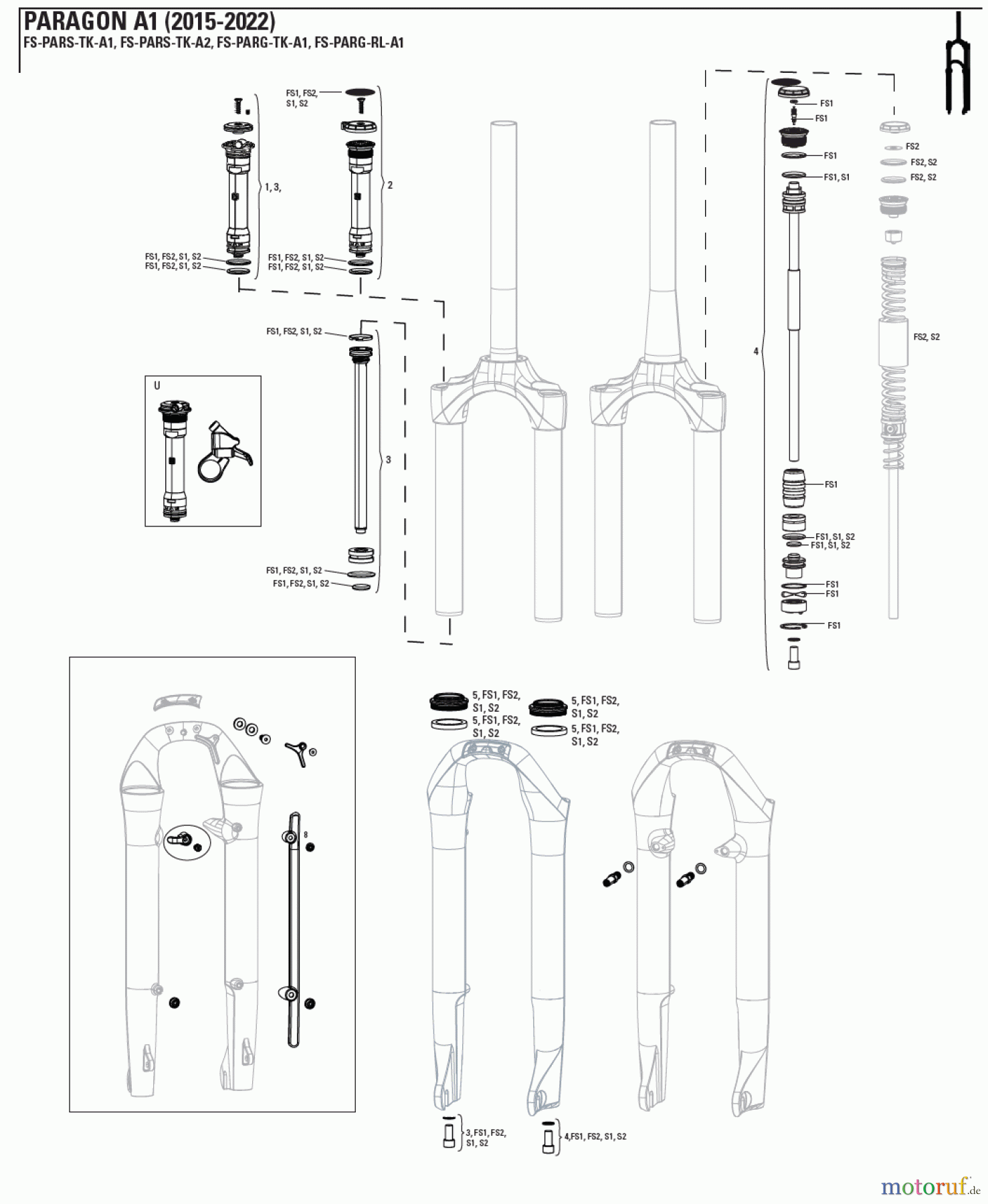 Sram RockShox PARAGON A1 (2015-2022)
