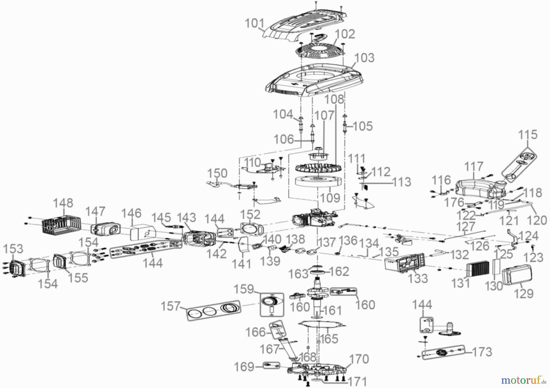 Güde Gartentechnik Rasenmäher Benzin-Rasenmäher Schnittbreite ab 50 cm Rasenmäher BIG WHEELER 514.6 R Art.-Nr.: 95444 FSL95444-01 Seite 2