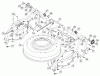 AS-Motor (neu) Mulch-Rasenmäher AS 510 4T und AS 510 ProClip ab FNr. 022811030001 Ersatzteile Messerhaube mit Rohrrahmen