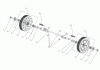 AS-Motor (neu) Mulch-Rasenmäher AS 530 CLIP A ab FNr. 028416070001 Ersatzteile Vorderrad
