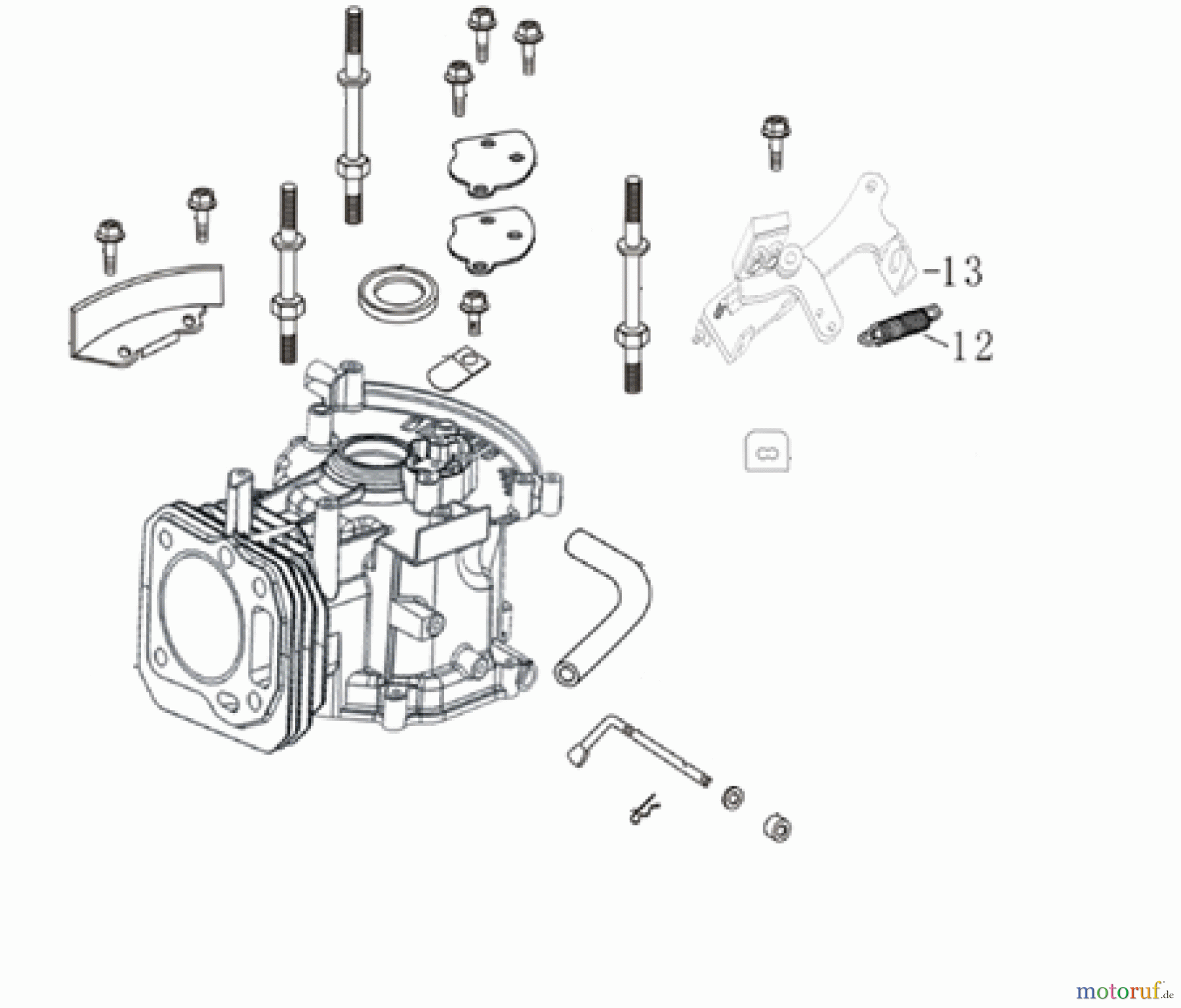 AS-Motor (neu) Rasen Mulch-Rasenmäher AS 530 CLIP A ab FNr. 028416070001 Motorbremse