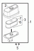AS-Motor (neu) Mulch-Rasenmäher AS 530 CLIP A ab FNr. 028416070001 Ersatzteile Luftfilter