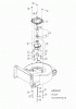 AS-Motor (neu) Profi-Rasenmäher AS 55 Heckauswurf AS 55 B1 ab FNr. 0130833001 Ersatzteile Motorbefestigung