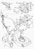 AS-Motor (neu) Profi-Rasenmäher AS 55 Heckauswurf AS 55 B1 ab FNr. 0130833001 Ersatzteile Holm