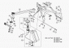 AS-Motor (neu) Profi-Rasenmäher AS 480 Heckauswurf AS 480/2T MK ab FNr. 019007202001 Ersatzteile Holm mit Tank