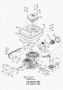 AS-Motor (neu) Profi-Rasenmäher AS 480 Heckauswurf AS 480/2T MK ab FNr. 019007202001 Ersatzteile Antriebsblock